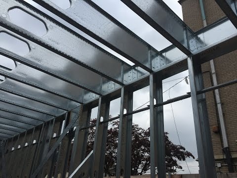 Light-Steel-Framed Buildings Benefit From Composite TotalJoist Steel Construction - Installation