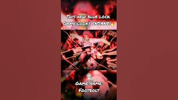 This New Blue Lock game looks INSANE 😭🔥(Footbolt) #roblox #bluelockrivals #bluelock #shorts