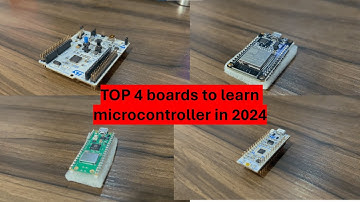 Top 4 tarjetas de desarrollo para aprender a programar microcontroladores en 2024