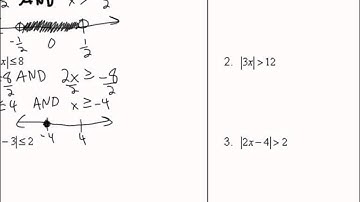 Algebra I Ch 6 Lesson 6-4 C Solving and Graphing Absolute Value Inequalities