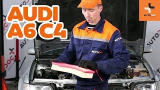 Fjerne Luftfilter AUDI - videoguide