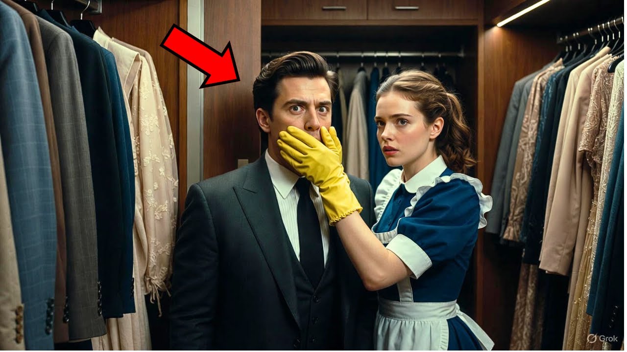 Millonario Llega PRONTO a Casa y la Empleada le dice “NO HABLE...” La Razón lo DEJA HELADO