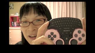 [PS3] まさにPS3のために生まれたキーボード！コントローラー合体型！