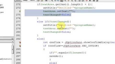 Notepad Application Developed in Java Programming Language
