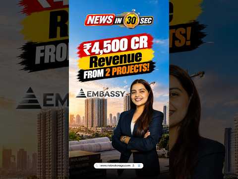 Embassy Developments Targets ₹4,500 Crore from Two Bengaluru Projects