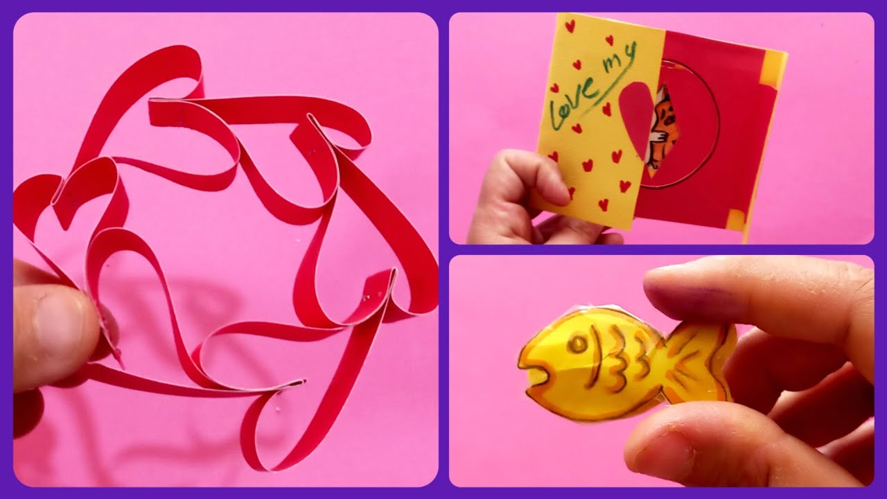 Easy craft/Miniature craft/Making toys/Paper craft/How to make/DIY/School project/Cuti art and craft