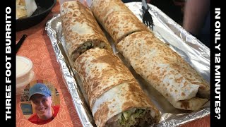 Big Burrito's "Don't Even Think About It" Burrito Challenge