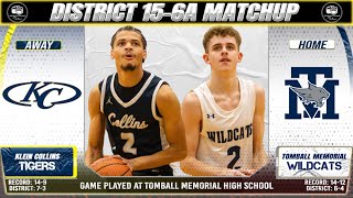 MINI RECAP | District 15-6A Matchup | Klein Collins HS vs Tomball Memorial HS
