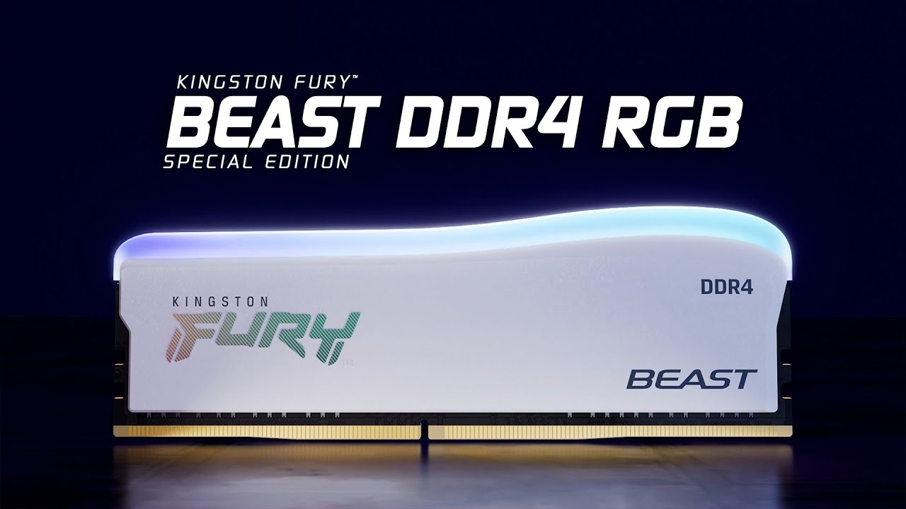 Kingston FURY Beast White RGB SE 16 Go (2 x 8 Go) DDR4 3200 MHz