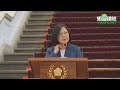 呼籲台灣派、中華民國派團結 蔡英文:面對打壓,選擇屈服只會失去一切 呼籲台灣派、中華民國派團結 蔡英文:面對打壓,選擇屈服只會失去一切