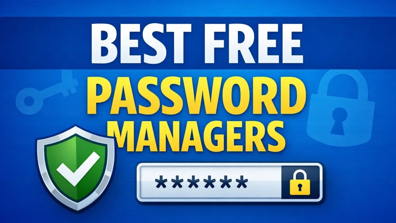 5 Best Free Password Manager Software 2026 - YouTube