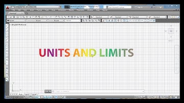 AutoCAD  Set up Units and Limits in AutoCAD