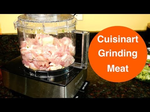 How to make Ground beef using the Food processor