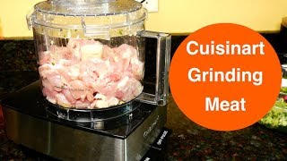 Cuisinart Food Processor Grinding Meat