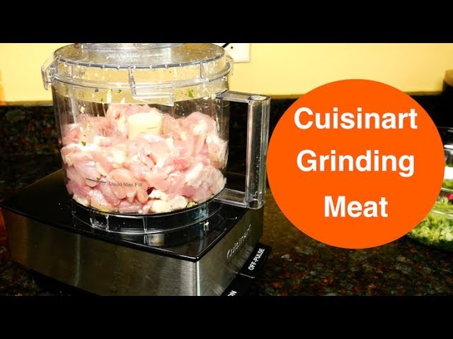 Cuisinart Food Processor Grinding Meat 