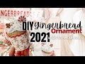 DIY Gingerbread Ornament Dollar Tree Hobby Lobby