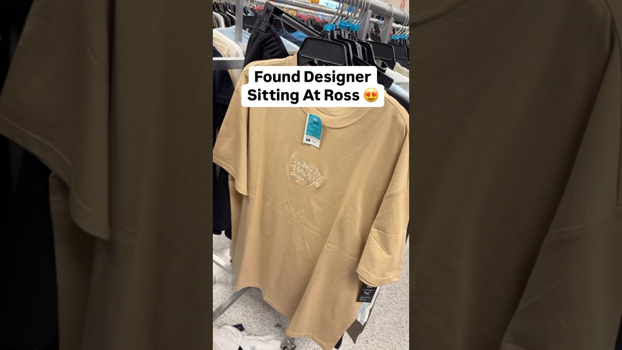 Designer sitting at Ross 😳 