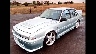 1987 Holden VL Commodore SS Group A SV Sedan Walkinshaw bodykit Panorama Silver Momo Steering Wheel