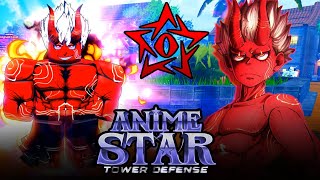0.1% Ethereal Demon Shinra Showcase In Anime Stars Tower Defense Roblox