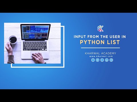 Input From User In Python List