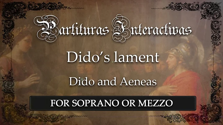 Dido's lament from Dido and Aeneas KARAOKE FOR SOP...