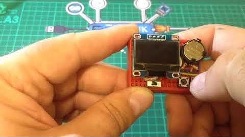 Play ARKANOID Breakout on this ATtiny85 - based mini Game Console Full HD Video