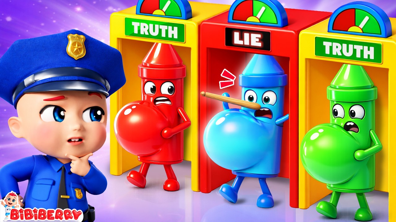 Don't Lie | Who Is Fake Bride Crayon Color | Baby Shark's Caring Song | Bibiberry Nursery Rhymes