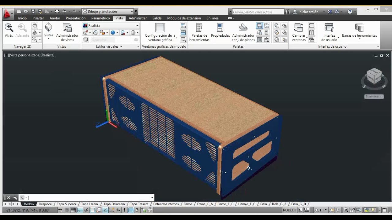 CAD File Line Array Beyma LA10-3V Loudspeakers - YouTube