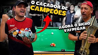 BAIANINHO DE MAUÁ WENT HEAD-TO-HEAD WITH THE CHAMPION HUNTER... 🔥😱 #pool