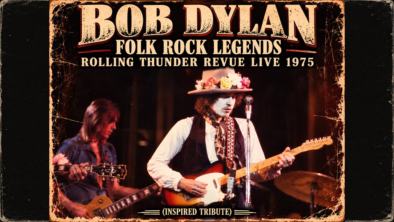 Bob Dylan 🔥 Folk Rock Legends | Rolling Thunder Revue Live 1975