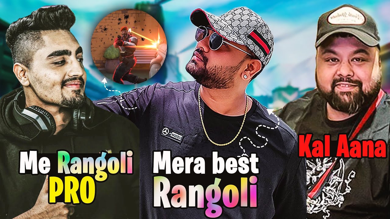 RANGOLI COMPETITION IN VALORANT - YouTube