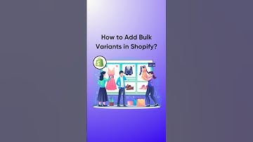 How to Add Bulk Variants in Shopify? #shopify #shopifytutorial