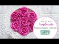 How to make foamiran rose / Lady E Design flower 8 cutting die set
