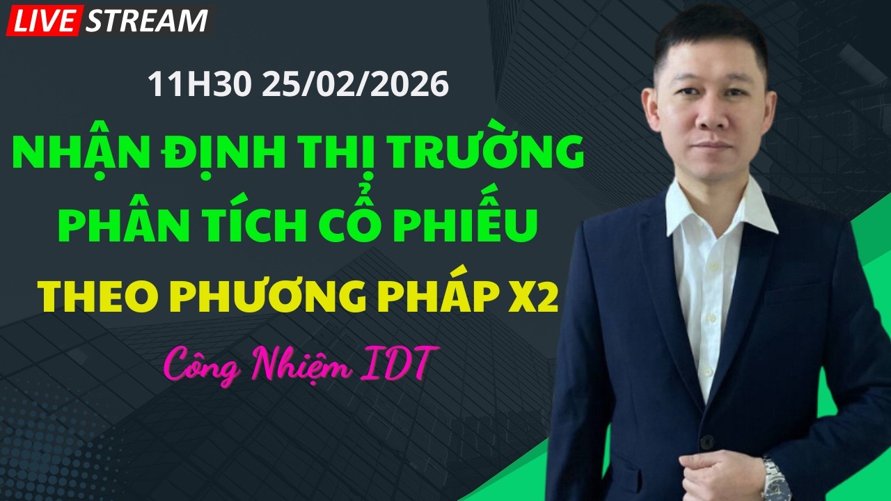 Chứng khoán hôm nay | Nhận định thị trường hàng ngày | Phân tích cổ phiếu tiềm năng | Công Nhiệm IDT