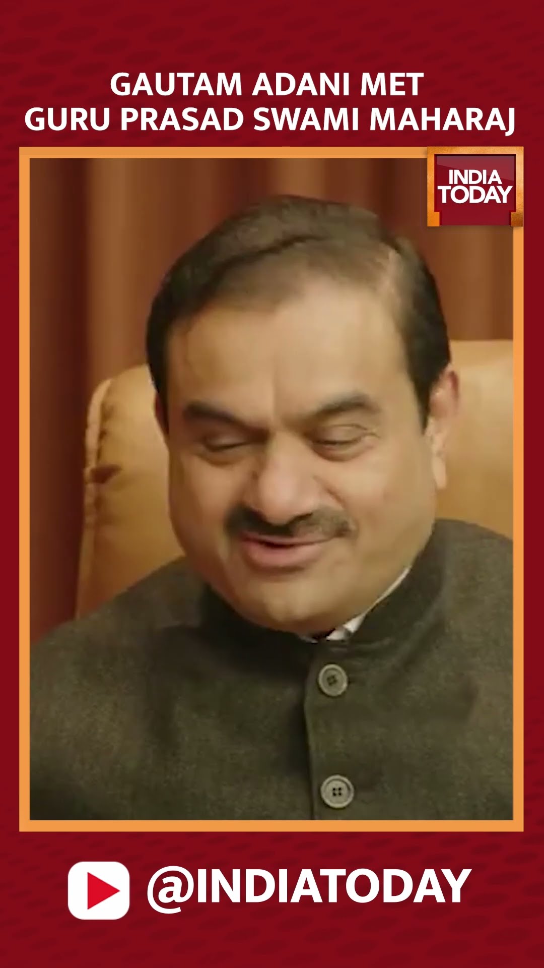 Mahakumbh 2025: Gautam Adani Met Guru Prasad Swami Maharaj