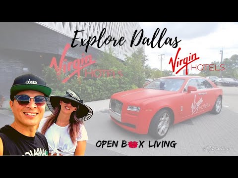 Virgin Hotels Dallas - Rooftop Pool x Bar - Instagrammable Places, Dallas Skyline Views