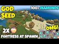 🔥Ultimate [God Seed] For Minecraft 1.21 Bedrock &amp; PE | 5 Blacksmith Village Seed Bedrock 1.21.123