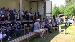 Malås Första Dragspelsstämma 2014. Hembygdsområdet Malå. Allspel.