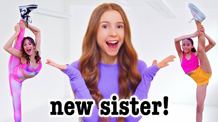 I ADOPTED A NEW SISTER