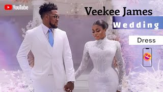 Veekee James wedding Dress