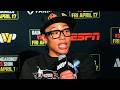Alycia Baumgardner CALLS OUT Taylor &amp; Serrano! ROASTS Dubois at Post Fight Presser vs Shin