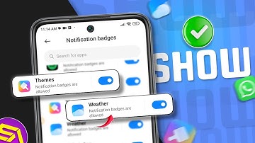 How to Show App Notification Badges for Apps on Xiaomi, Redmi, and POCO Phones | MIUI App Badges