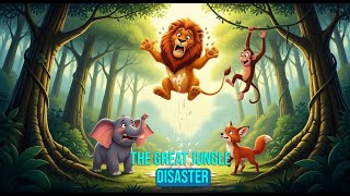 Jungle Chaos The Bouncing Lion Flying Adventure Animated Kids Story