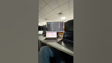Office vs. Beach coding vibes! #programming #codinglife #developer #techtok #engine #0ovu0