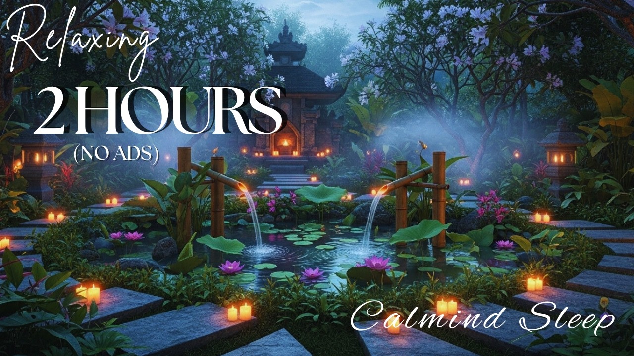 Soothing Water & Spa Ambience 💧🌿 Instant Relaxation for Stress & Insomnia