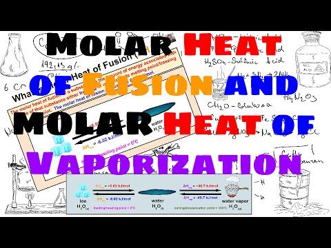 Molar Heat of Fusion and Molar Heat of Vaporization - Explained