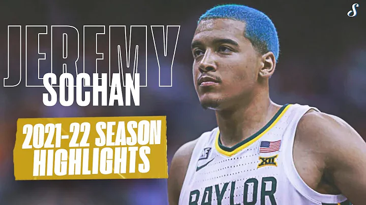 Big 12 6th Man Of The Year Jeremy Sochan 2021-22 S...