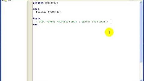 Mensajes en Delphi 7