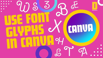 How to Use Font Glyphs in Canva — Creative Fabrica + Mac Font Book | @DesignSuccessLab