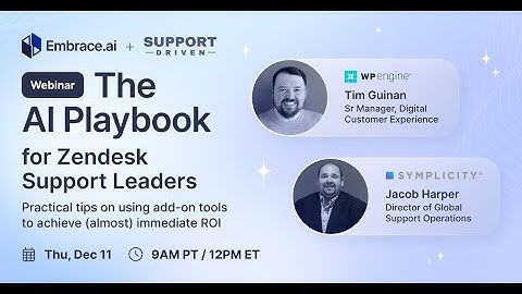 Embrace Symplicity WP Engine Webinar